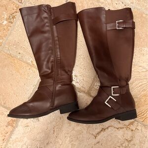 Torrid Wide Calf Riding Boots, Size 8.5WW